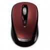 Wireless Mobile Mouse 3000- Red Microsoft